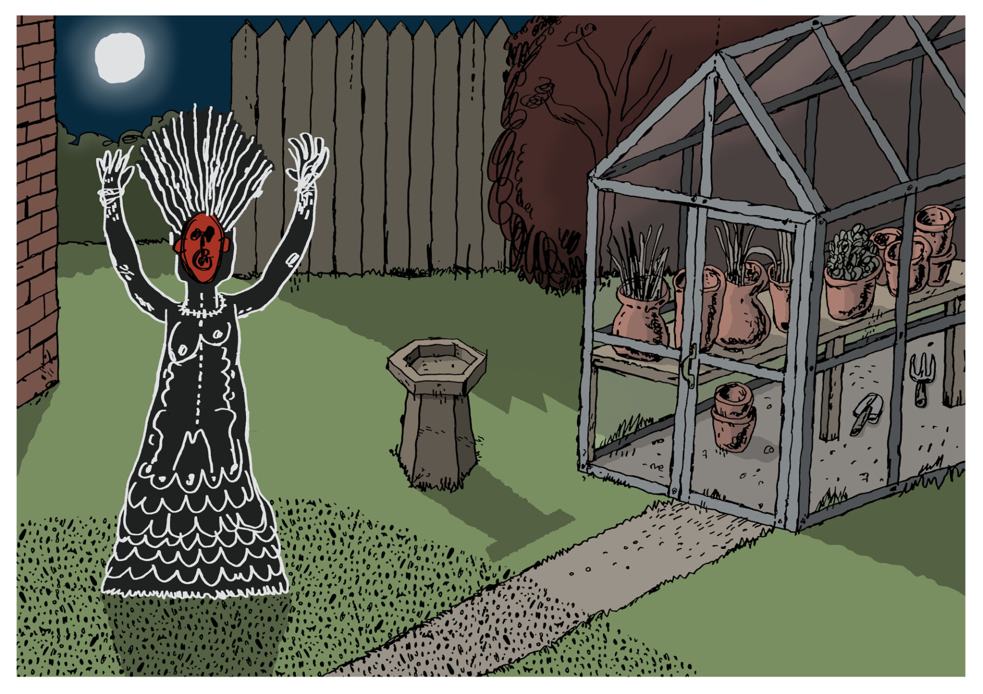 Ghost in the Garden